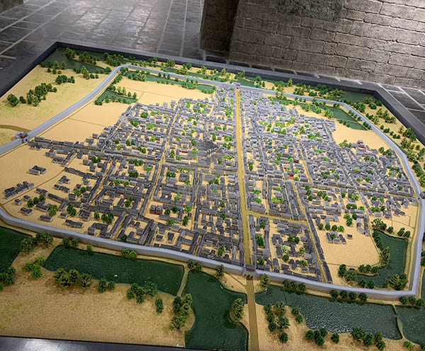 蒙自市建筑模型